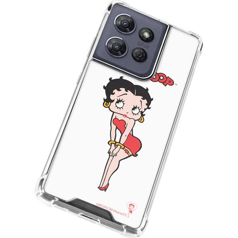 Betty Boop Pose Moto G Play 5G (2025) Clear Case